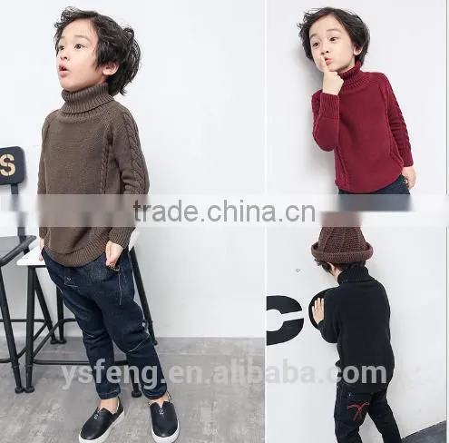 Made In China Solid New Fashion Baby Boy Sweater Designs photo-2