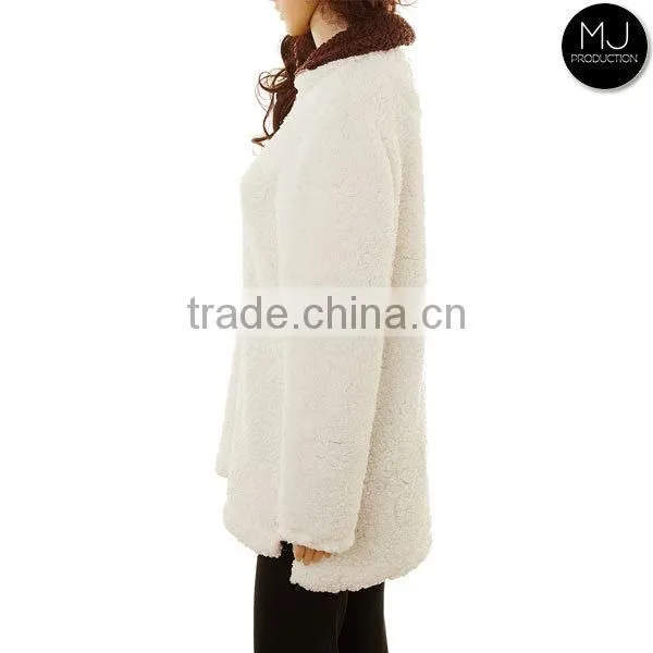 Wholesale Sherpa Pullover Plus Size Women Clothing Winter Jacket Coat Pregnant Women Dresses Maternity Clothes photo-3