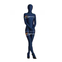 Dark Blue Lycra Zentai Suit