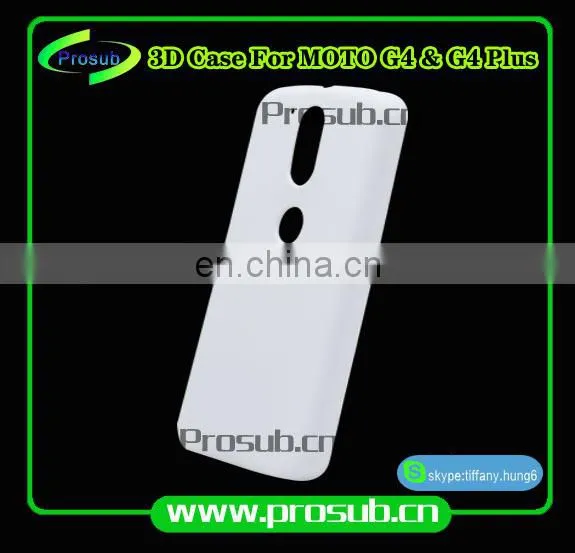 3d Sublimation Heat Transfer Blank Smartphone Case Cover for Prosub- G4&G4 Plus With Logo Hole photo-2