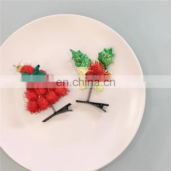 2017 Winter Cute Trendy Chirstmas Spring Hairpin Gifts photo-6