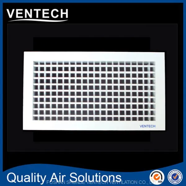 Hvac Tools Aluminum AC Double Deflection Supply Air Register photo-2