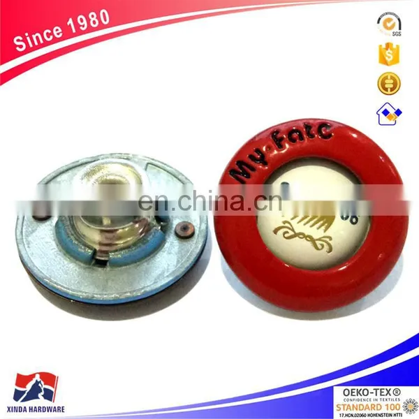 High Quality Moving Metal Jeans Buttons for Jackets photo-2