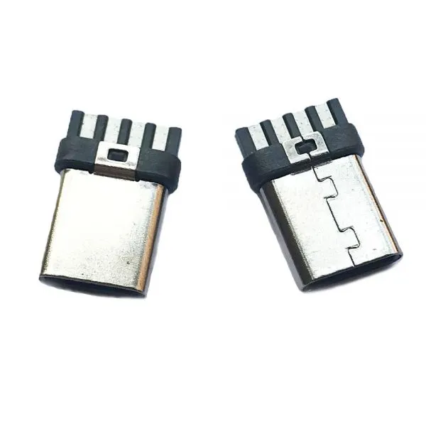 New High Quality 4 Pins Type C Plug Male USB Connector Made by Copper Alloy and PBT Used for Data Cable photo-4