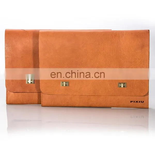 Guangzhou Factory Fashion Handmade Wholesale Leather File Holder photo-3