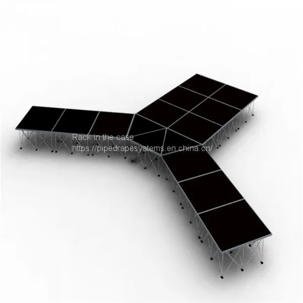 Aluminum Portable Platform Height-Adjustable Movable Stage photo-3