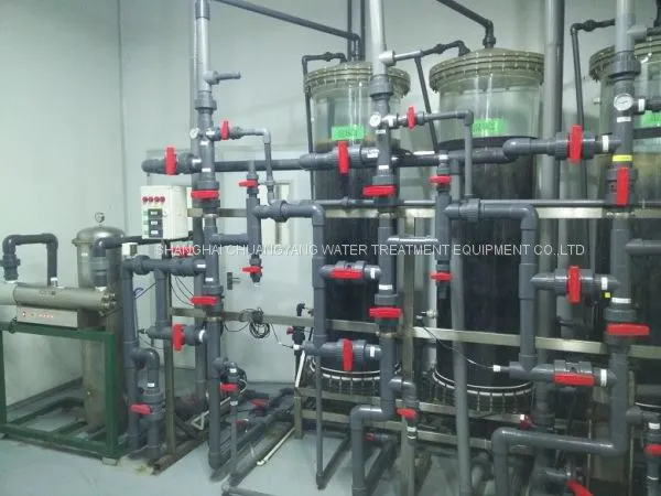 RO System ,Reverse Osmosis Water +EDI +Mixed Bed for Power Boiler System photo-3