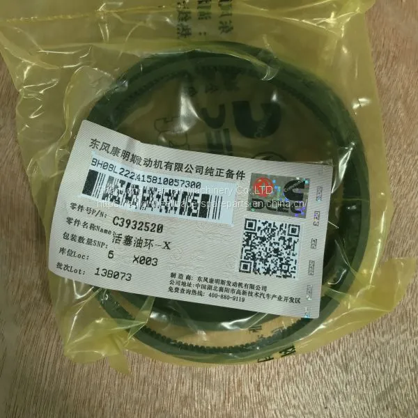 Hot Sale DCEC Cummins Engine Spare Parts C3918315 COMPRESSION RING photo-3