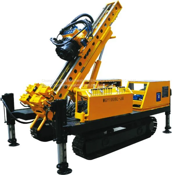 High Efficiency Crawler Mounted Full Hydraulic Anchor Drilling Rig Machine photo-2