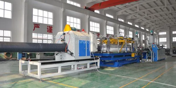 Qingdao Machine Manufacturer Plastic Double Wall Corrugatged Tube Machine photo-2