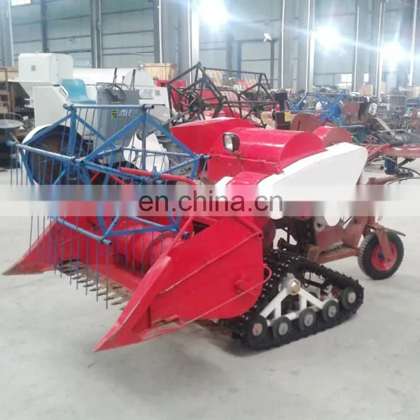 Mini Paddy Cutting Threshing Machine,mini Rice/grains Combine Harvester for Sale photo-3