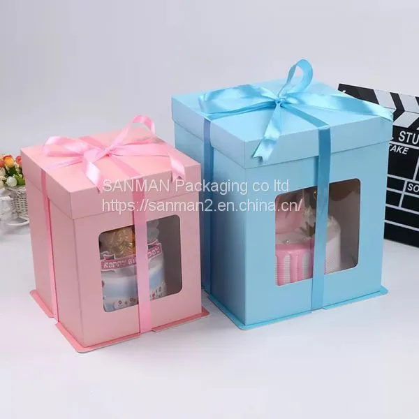 Triangle Paper Gift Packaging Craft Box photo-3