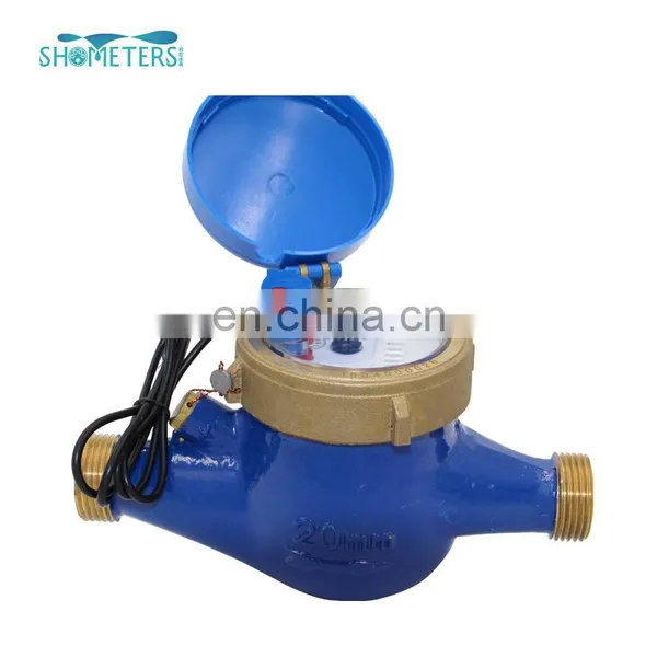 DN25 Multi Jet Impulse Output Water Meter of Brass photo-2