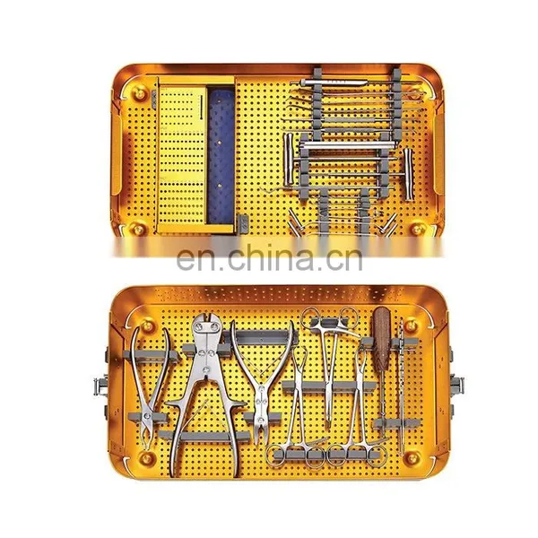 CE & ISO Certificated Mirco Plate Instrument Set and Mini Fragment Instrument Set Orthopedic Surgery Surgical Instruments photo-5