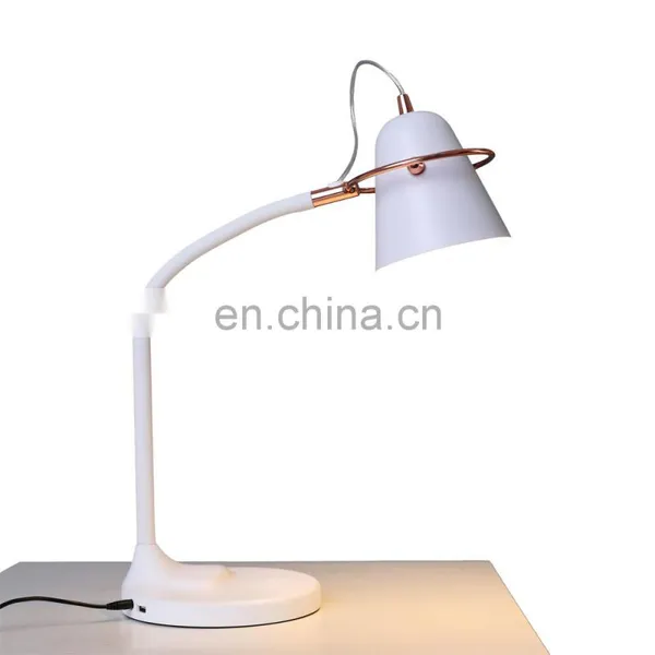 Popular Design Desk Lamp With Usb Charging Port Wireless Charger for Office Craft Hobby photo-3