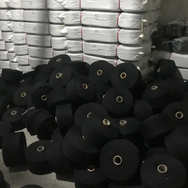 Keshu Supplier Export 65/35 Polyester Cotton Yarn Ne6/1 Ne8/1 Gloves Yarn to Russia Market photo-3