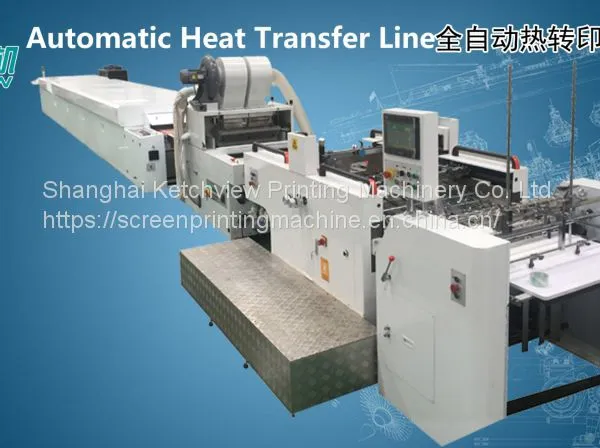 China Factory Manufacturer GST720 Automatic Heat Transfer Sticker Printing Machine photo-3
