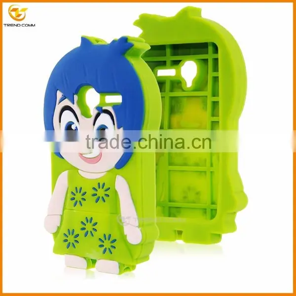 New Fashion Cute Little Girls Silicon Soft Cover Case for Alcatel photo-3