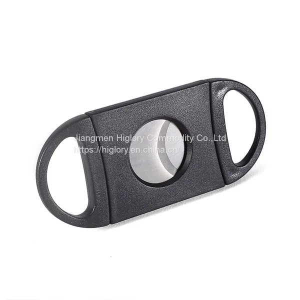 Stainless Steel Pocket Cigar Cutter Knife Double Blades Cigar Scissors