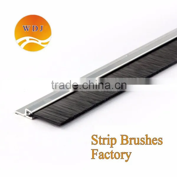 Ally Brush Draught/Draft Excluder, 33/36" Lengths & Various Finishes photo-2