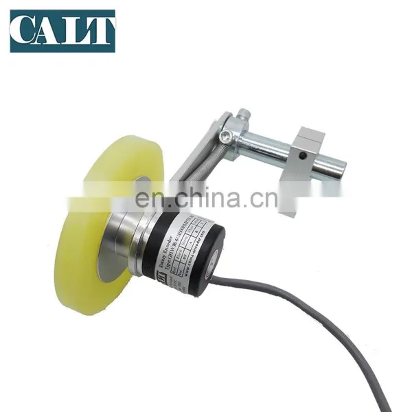 Distance Measurement A A- B B- Output Phase Wear-resistant Silicone Wheels Rotary Encoder photo-3