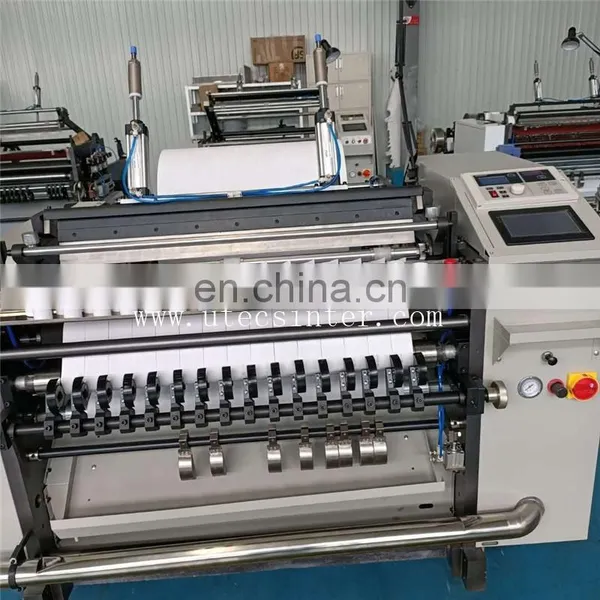 UTFQ900T Fully Automatic BANK POS Receipt Cash Register Thermal Paper Roll Cutting Machine photo-2
