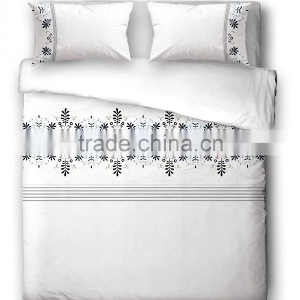 Fancy Customized Embroidery Duvet Cover Set photo-5