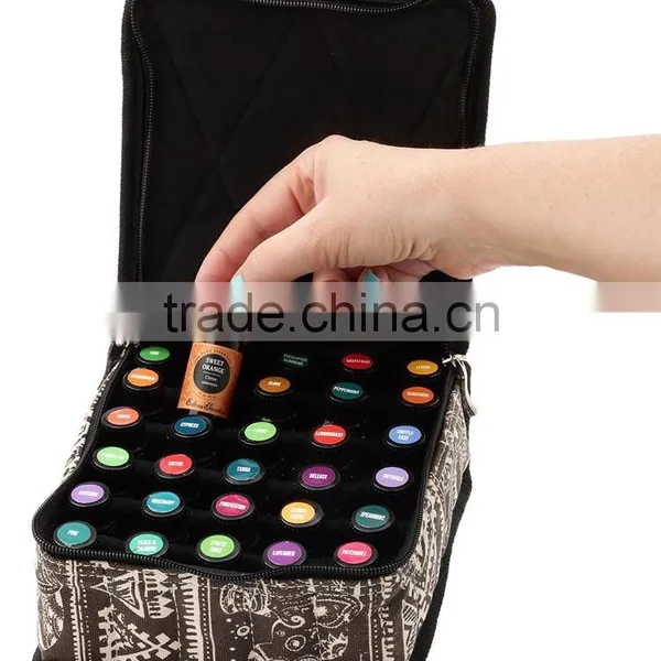 High Quality 30-Bottle Essential Oil Carrying Case - Perfect Essential Oils Bag for Traveling - Contain 5ml,10ml,15ml Bottles photo-3