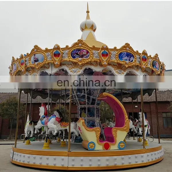Top Amusement Children Play Kids Games Carousel Machine for Sale Price photo-4