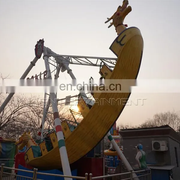 Hot Sale Outdoor Amusement Pirate Ships Mechanical Viking Boat Ship Rides for Sale photo-4