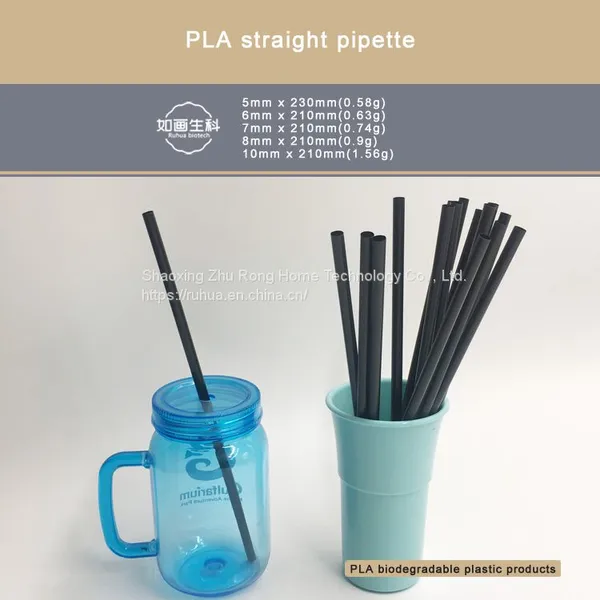 PLA Straight Pipette/Biodegradable Straws