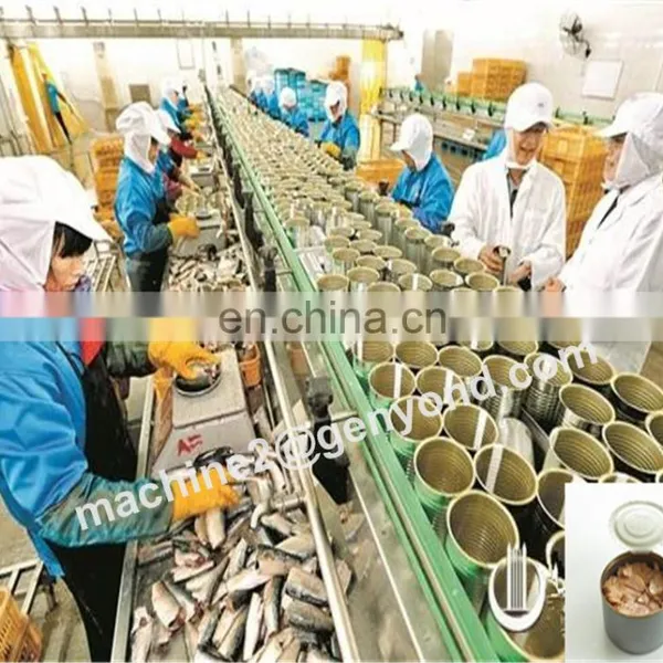 Factory Shanghai Genyond Design Tuna Fishing Canning Machine Canned Fish Tuna Production Line With Cheap Price photo-2