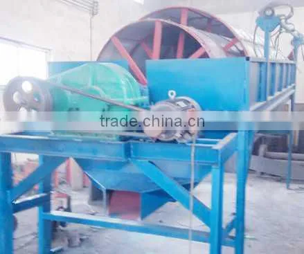 Single Layer Soil Trommel Screen Rotating Drum Sieve photo-3