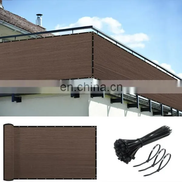Outdoor Privacy Fence Screen With Hooks