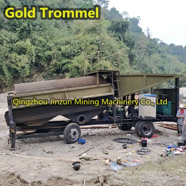 Small Trommel Screen for Placer Gold photo-4
