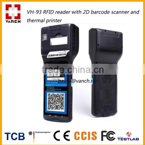 VANCH 4G NFC reader with thermal printer