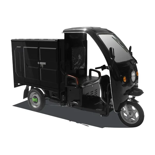 Cheap Price of Express Delivery Electric Vehicle Electric Truck Electric Tricycle E-Trike Equipped With Closed Cargo Box and Lead-Acid Battery photo-2