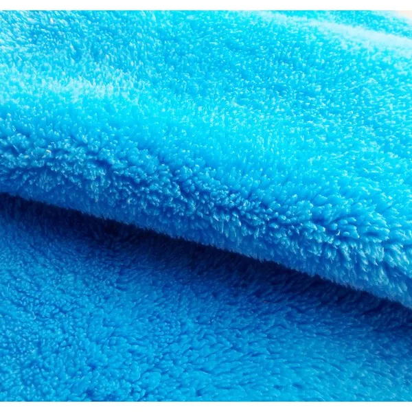 100% Polyester Back Side Brushed Shu Velveteen Faux Fur Sherpa Fleece Fabric‌ photo-2
