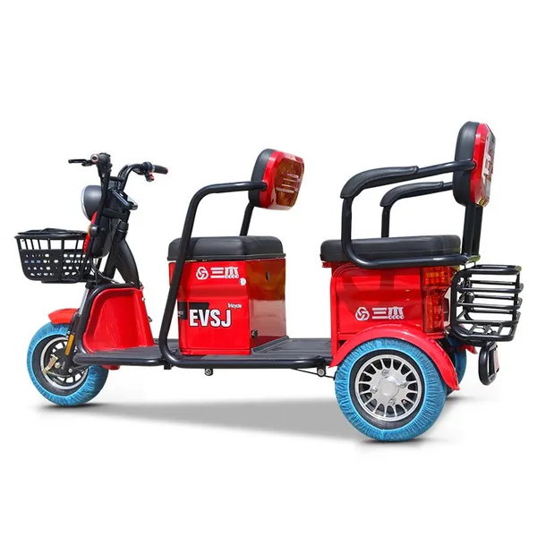 Electric Tricycle 60v 800w Bike Other Motorized Cargo Trike 3 Wheel Family Child Bike Prices Motorcycle Holland Adult photo-3