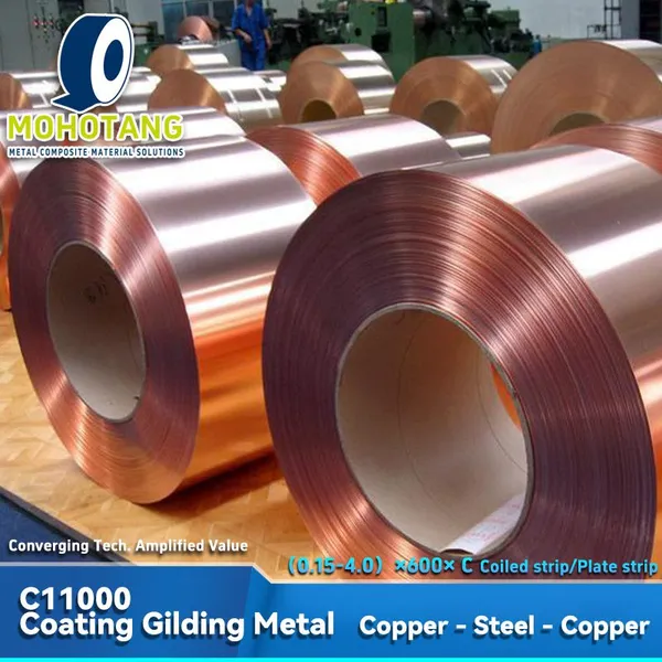 Copper - Steel - Copper Copper Strip Cu Clad Materials T2/If/T2 C11000 photo-4