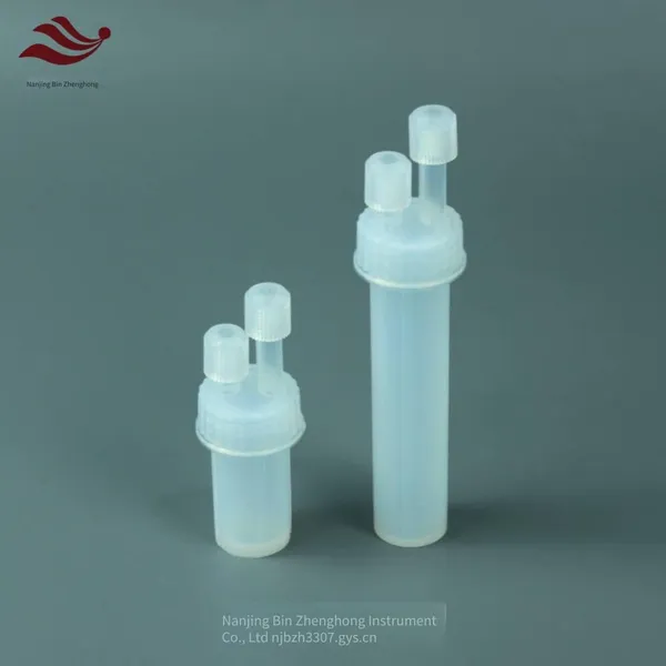 60ml Pfa Gas Purge Bottle, Hydrogen Absorption Bottle, Anti-corrosion Reaction Tank, One-piece Molding, 1/4 Fitting With Good Sealing photo-3