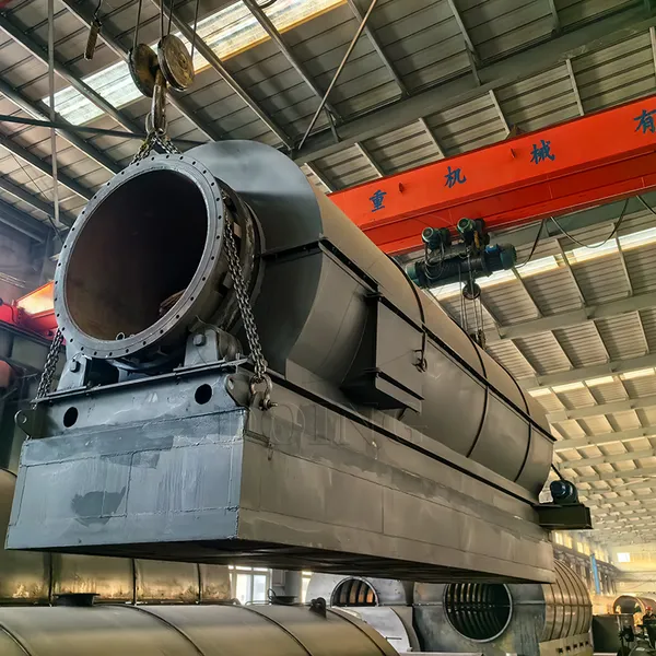 Sustainability and Emission Control Urban Waste Management Use Plastic Waste Pyrolysis Machine