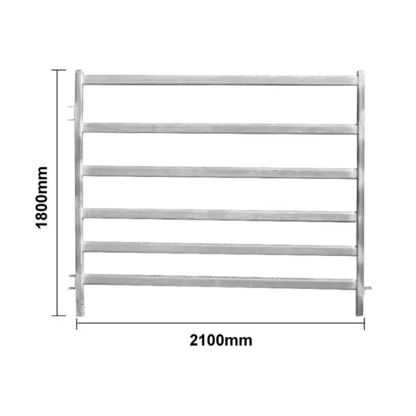 Hot Dip Galvanized Livestock Corral Fence for Cattle Handling System photo-3