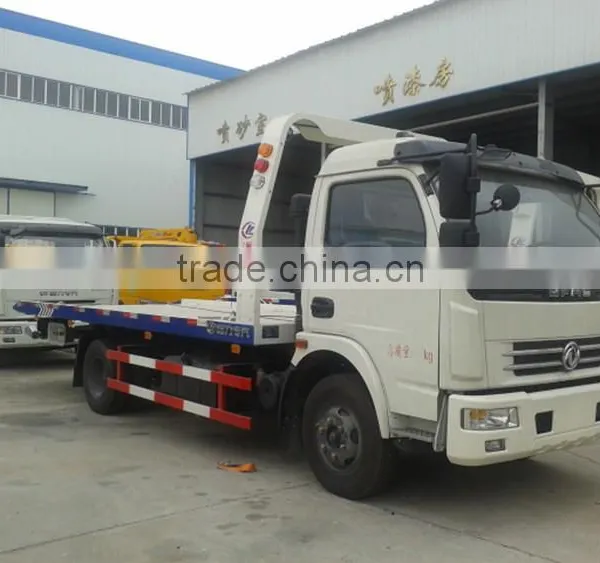 2015 EuroIII or EuroIV Factory Price Dongfeng 4 Ton Tow Truck,4x2 Car Towing Equipment photo-5