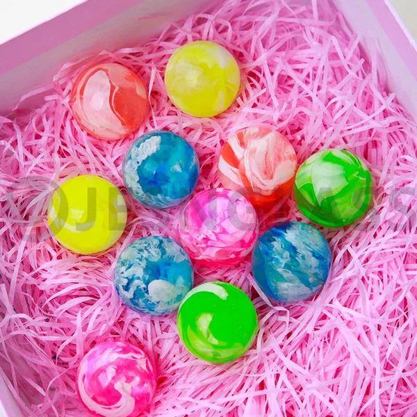 Factory Wholesale Various Design High Bouncy Ball Iridescent Cloud Bouncy Toy Rubber Balls photo-2