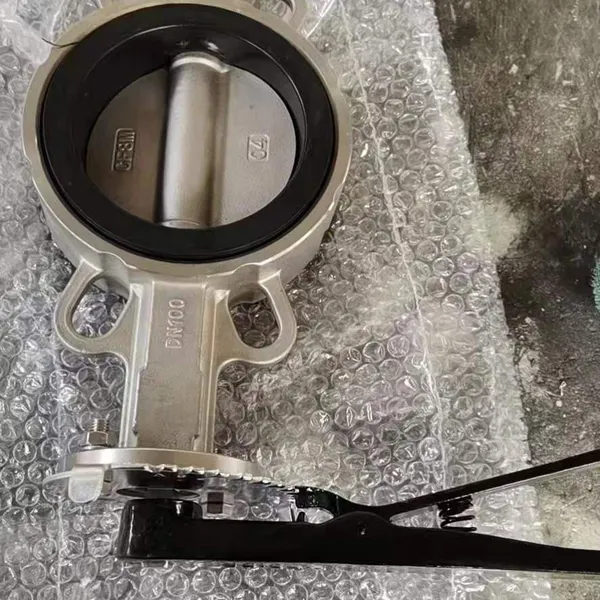 Stainless Steel Butterfly Valve Flange Butterfly Valve Wafer Type Knife Gate Valve photo-5