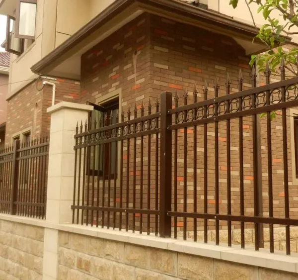High Quality Decorative Wrought Iron Fence Panel for Residential and Commercial Use photo-2