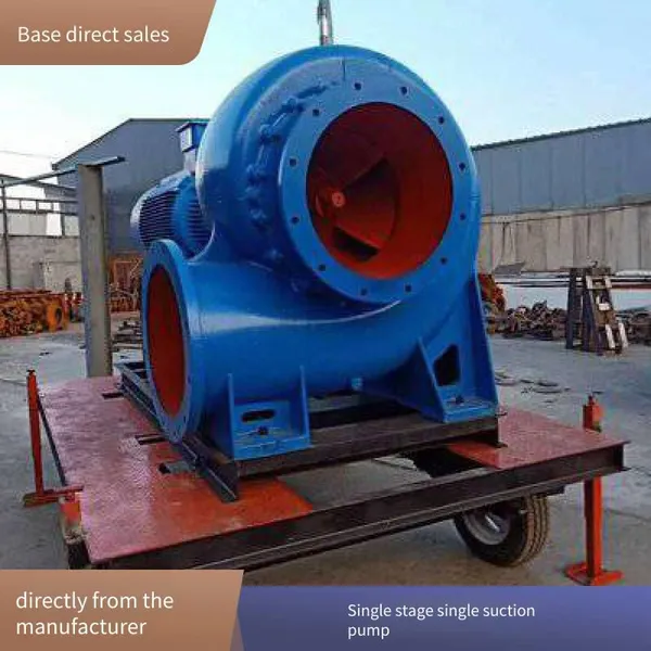350hw - 8 Volute Mixed - Flow Pump, Single - Stage Single - Suction, Horizontal Large - Flow Pump, Anti - Flooding Drainage Centrifugal Pump With a Capacity of 1000 Cubic Meters photo-4