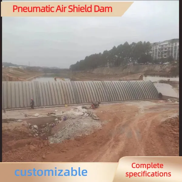Integrated Steel Water Retaining Dam Pneumatic Shield Barrier For Water Storage photo-3