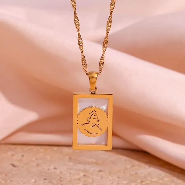 Stainless Steel Necklace for E-Commerce FBA Sellers Lightweight Packaging Ready to Ship Custom Logo